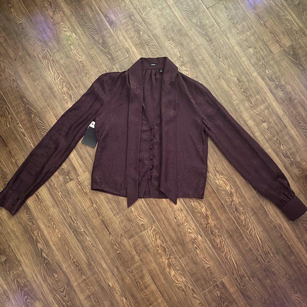 TALULA Cardamon Bow Blouse XS
